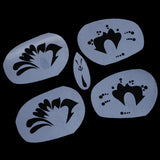 Max Reusable Stencils Face Paint Stencil Template Fancy Dress Make Up Tools FA11