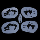 Max Reusable Stencils Face Paint Stencil Template Fancy Dress Make Up Tools FA11