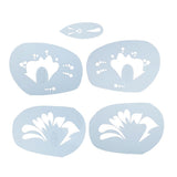 Max Reusable Stencils Face Paint Stencil Template Fancy Dress Make Up Tools FA11
