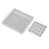 Maxbell Numbers Silicone Resin Casting Mold DIY Craft Jewelry Making Mould Square
