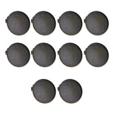 Max 10 Pieces Cabochon Brooch Setting Blanks 20mm Brooch Pin Bezel Tray DIY Base