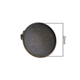 Max 10 Pieces Cabochon Brooch Setting Blanks 20mm Brooch Pin Bezel Tray DIY Base