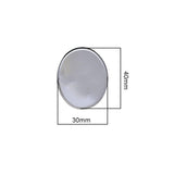 Max 10 Pieces Cabochon Brooch Setting Blanks Oval Brooch Pin Bezel Tray DIY Base