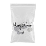 Max 10 Pieces Cabochon Brooch Setting Blanks Oval Brooch Pin Bezel Tray DIY Base