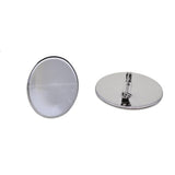 Max 10 Pieces Cabochon Brooch Setting Blanks Oval Brooch Pin Bezel Tray DIY Base
