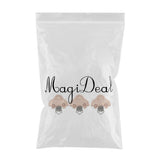 Max 3 Pieces Baby Wooden Metal Pacifier Clips Soother Holder Car 44x45mm