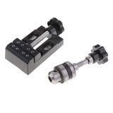 Max 36 Pieces Hand Twist Drill Bench Clamp Twist Drill Bit File Punching Tools