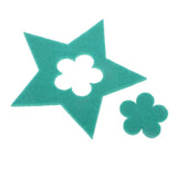 Max 1Set Stars Non-woven Felt Fabric Hanging Decors for Home Wall New Year Party