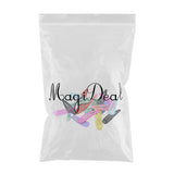 Max 20Pcs Solid Candy Color Hair Clips No Slip Metal Hair Clips Snap Barrettes