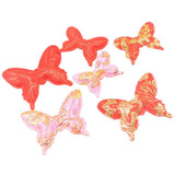 Max 3Pairs Chinese Style Cotton Butterfly Fabric Hair Qipao Accessories for Kids