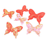 Max 3Pairs Chinese Style Cotton Butterfly Fabric Hair Qipao Accessories for Kids