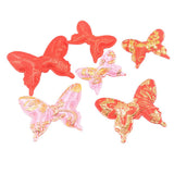 Max 3Pairs Chinese Style Cotton Butterfly Fabric Hair Qipao Accessories for Kids