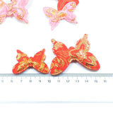 Max 3Pairs Chinese Style Cotton Butterfly Fabric Hair Qipao Accessories for Kids