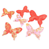 Max 3Pairs Chinese Style Cotton Butterfly Fabric Hair Qipao Accessories for Kids