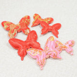 Max 3Pairs Chinese Style Cotton Butterfly Fabric Hair Qipao Accessories for Kids