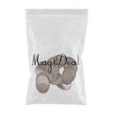 Max 10pcs Cabochon Brooch Setting Blank Brooch Pin Bezel Tray DIY Base Bronze