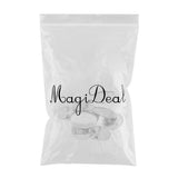 Max 10pcs Cabochon Brooch Setting Blank Brooch Pin Bezel Tray DIY Base Platinum