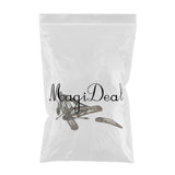 Max 10Pcs DIY Barrettes Snap Hair Clips 12mm Round Bezel Setting Tray Bronze