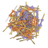 Max 50 Pieces Multi-colored Cellophane Bags Sealing Twist Ties  Group 5