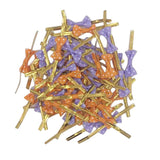 Max 50 Pieces Multi-colored Cellophane Bags Sealing Twist Ties  Group 5