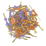 Max 50 Pieces Multi-colored Cellophane Bags Sealing Twist Ties  Group 5