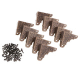 Max 10Pcs Metal Book Scrapbooking Photo Album Menu Corners Protectors edge cover