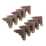 Max 10Pcs Metal Book Scrapbooking Photo Album Menu Corners Protectors edge cover