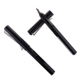 Max 2x Fountain Ink Pen Nib Pen Calligraphy Office School Stationery black