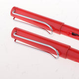 Max 2x Fountain Ink Pen Nib Pen Calligraphy Office School Stationery red