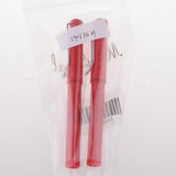 Max 2x Fountain Ink Pen Nib Pen Calligraphy Office School Stationery red