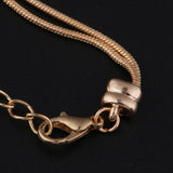 Max New Gold-plated Skull Bracelets Gothic