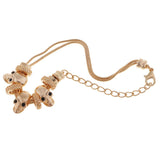 Max New Gold-plated Skull Bracelets Gothic