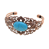 Max 2 Pieces 25.4mm Blank Oval Cabochon Bezel Setting DIY Bracelet Bangle Bronze