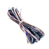 Max Printed English 3mm Flat Hair Rope Band Mixed Color