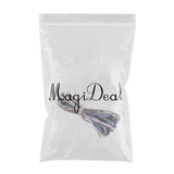 Max Printed English 3mm Flat Hair Rope Band Mixed Color