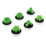 Max 6 Pieces Cactus Tealight Candles Handmade Delicate Succulent Cactus Candles