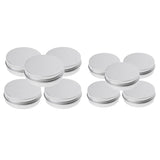 Max 10x 25/150ml Aluminium Lip Balm Tin Pots Cosmetic Cream Jar Bottle Container