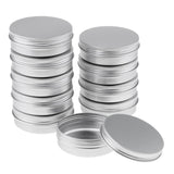 Max 10x 25/150ml Aluminium Lip Balm Tin Pots Cosmetic Cream Jar Bottle Container