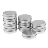 Max 10x 25/150ml Aluminium Lip Balm Tin Pots Cosmetic Cream Jar Bottle Container