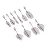 Max 1 Set Metal 3D Gelatin Jelly Art Pudding Cake Decorating Needles Tools B
