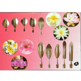 Max 1 Set Metal 3D Gelatin Jelly Art Pudding Cake Decorating Needles Tools B