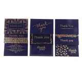 Max 9pcs golden stamping christmas wish card greeting card thank you card