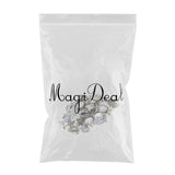 Max 100 Pieces Brooch Blank Lapel Pin Badge Base Pin-Back Button Base 23MM Iron