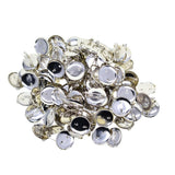 Max 100 Pieces Brooch Blank Lapel Pin Badge Base Pin-Back Button Base 23MM Iron