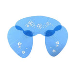Max 1 Set Reusable Face Body Painting Stencil Template for Party Stage E 20x15cm