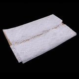 Max Rectangle Burlap Lace Hessian Table Runner Tablecloth for Wedding Party XMAS