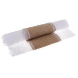 Max Rectangle Burlap Lace Hessian Table Runner Tablecloth for Wedding Party XMAS