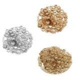 Max 300Pieces Iron Flower Beads Caps Beads Spacer for Jewelry Making 6mm Golden