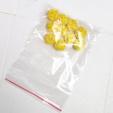 Max 10pcs 3cm Wicker Rattan Balls Xmas Wedding Party Decorative Crafts yellow