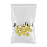 Max 10pcs 3cm Wicker Rattan Balls Xmas Wedding Party Decorative Crafts yellow